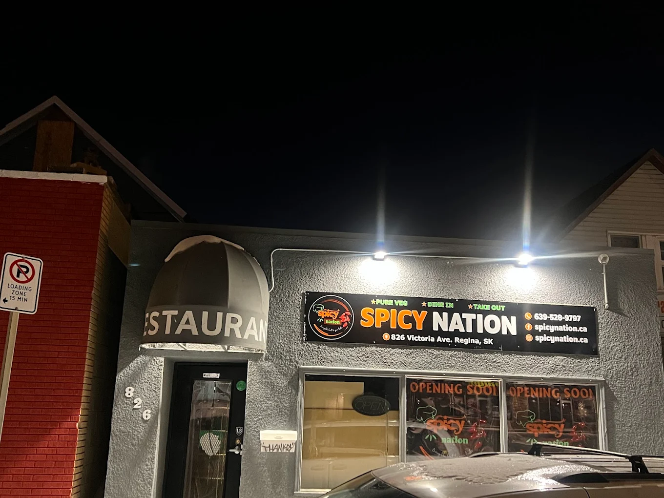 Authentic vegetarian Indian street food chaats at Spicy Nation Regina